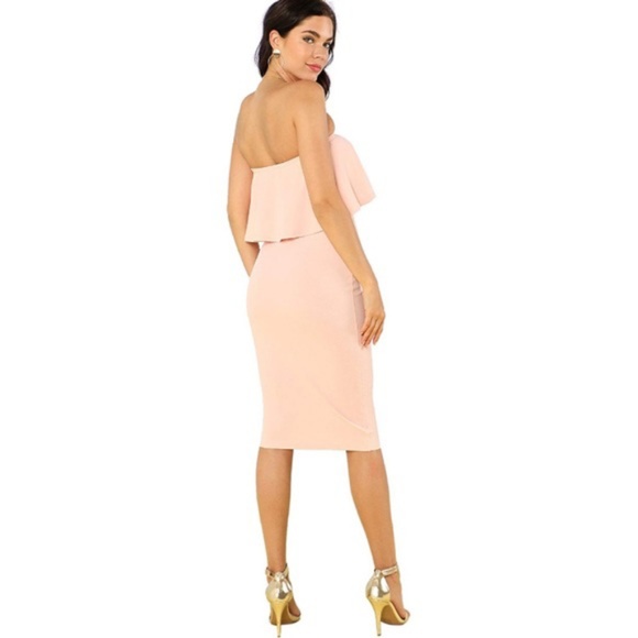 🎆Strapless Body Con Dress - Picture 2 of 6